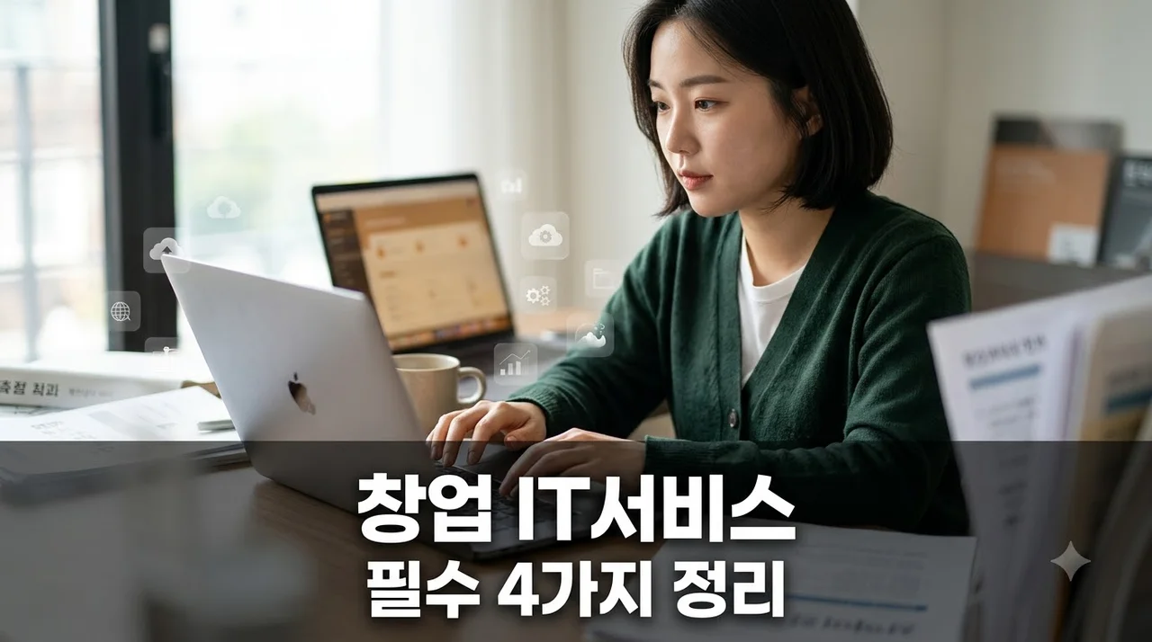 창업할 때 필요한 IT서비스 어디까지 준비해야 할까? 초기 비용 80% 줄인 핵심 4가지