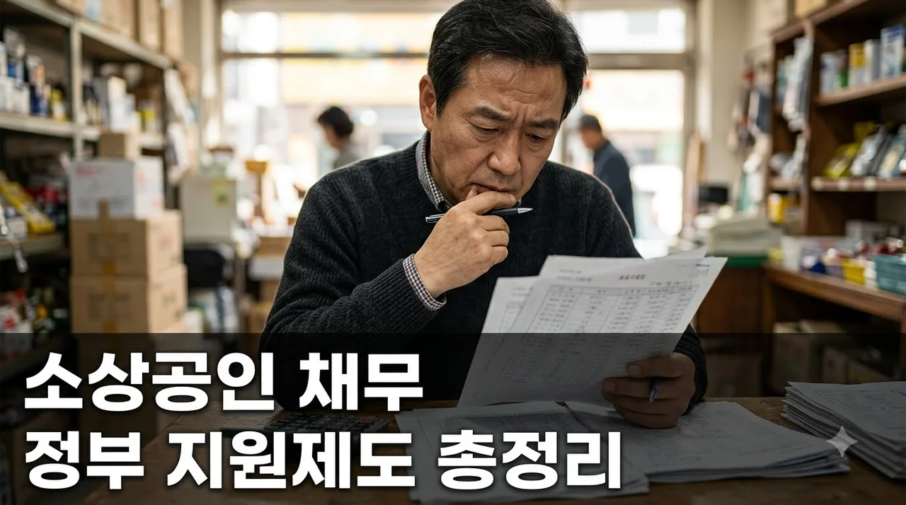 소상공인 채무 고민 털어낼 반전? 경영난 사업자 맞춤 지원 제도 4가지..