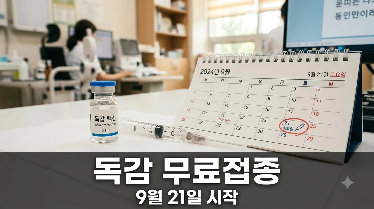 올해 14세까지 늘어난 독감 무료접종.. 9월 21일 시작되는 대상자 일정은?