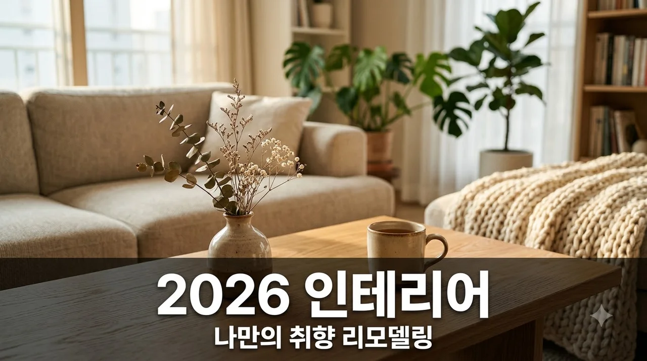 "똑같은 화이트 턴키는 옛말?" 2026 아파트 리모델링, LX하우시스가 공개한 반전 트렌드는..