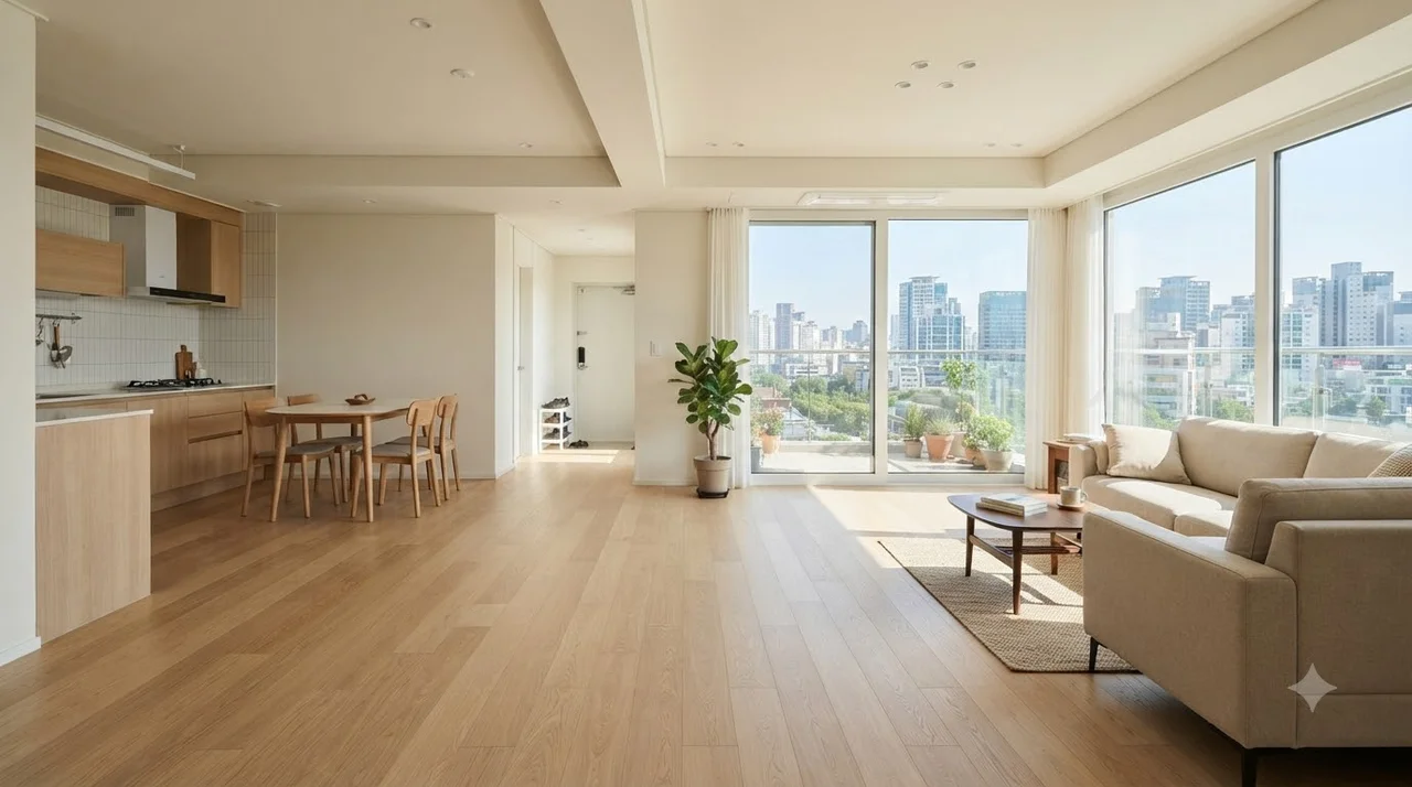 3단계: 도배 시공 vs 마루 시공, 무엇을 먼저 해야 할까?