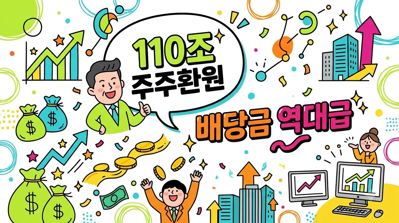 삼성전자 110조 주주환원 배당금 얼마나 나올까? 뜻밖의 셈법..