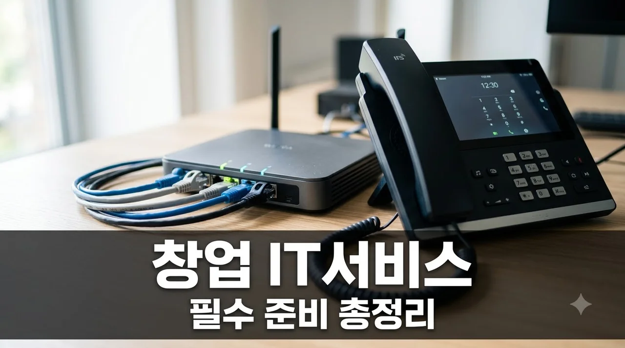 창업할 때 필요한 IT서비스 완벽정리: 인터넷·CCTV·통신 구축 가이드