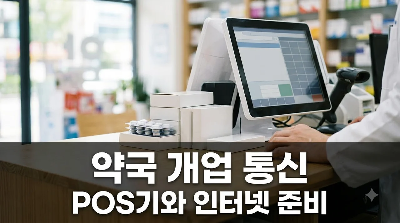 약국 개업 POS기와 인터넷 준비방법 및 통신공사 총정리