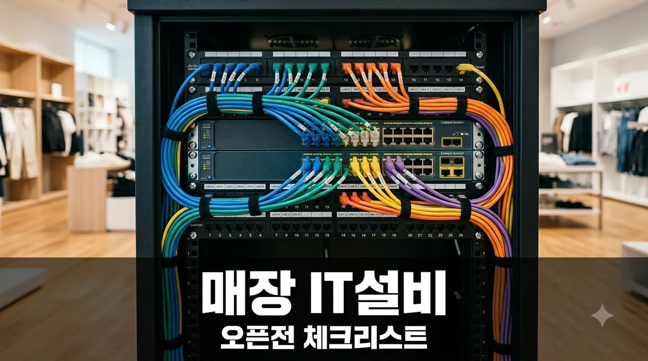매장 오픈 전 필수 IT설비 체크리스트 완벽정리 (2026)