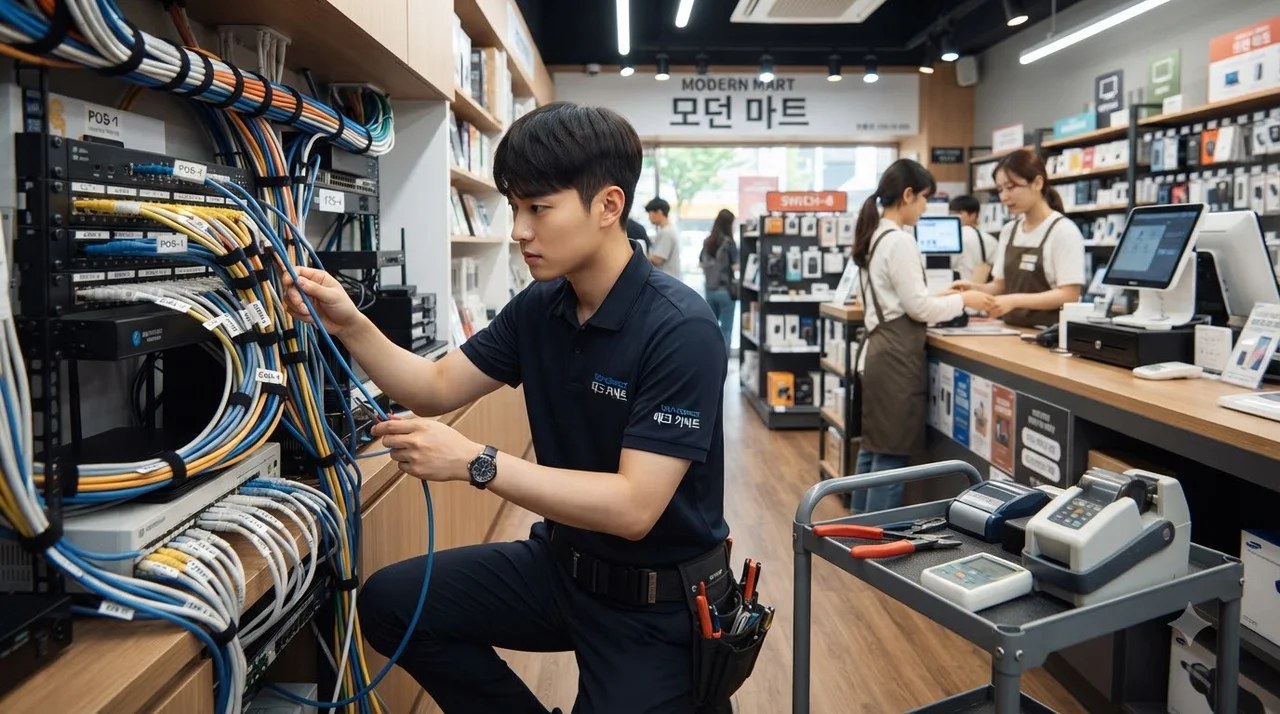 인터넷 및 POS 동시 구축 4단계 실전 스텝 가이드