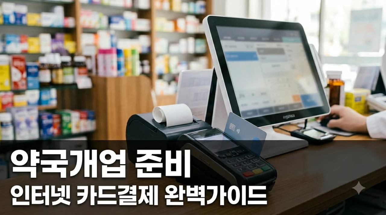 약국 개업 전 인터넷과 카드결제시스템 준비 방법 및 가이드