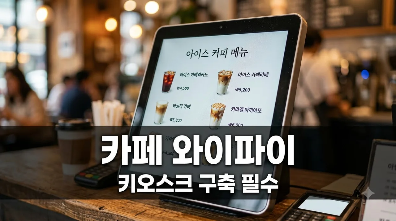 카페 오픈 전 키오스크 와이파이 구축이 필수인 이유 총정리