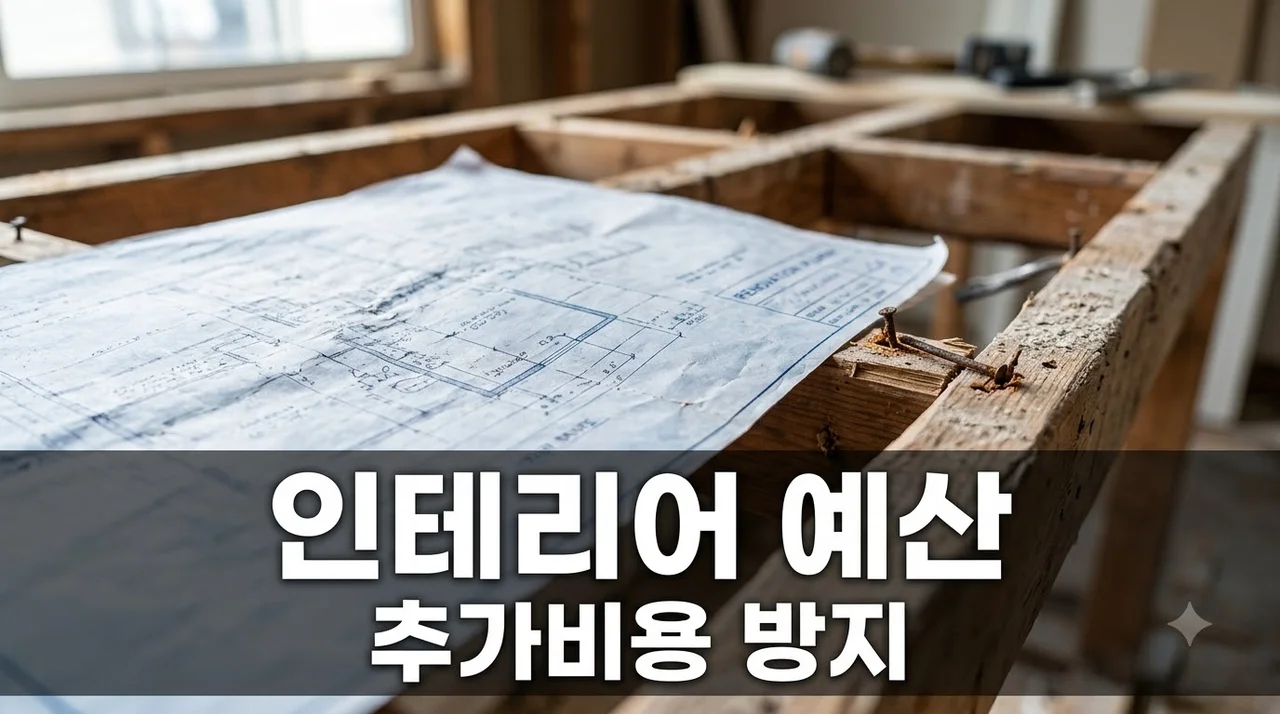구축 아파트 인테리어 예산 현실 가이드 및 철거 전 숨은 추가비용 완벽정리