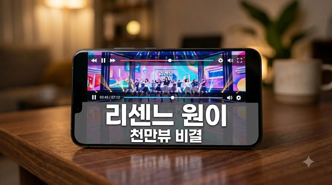 4일 만에 천만뷰?.. 리센느 원이 '안월잘부' 터진 진짜 이유