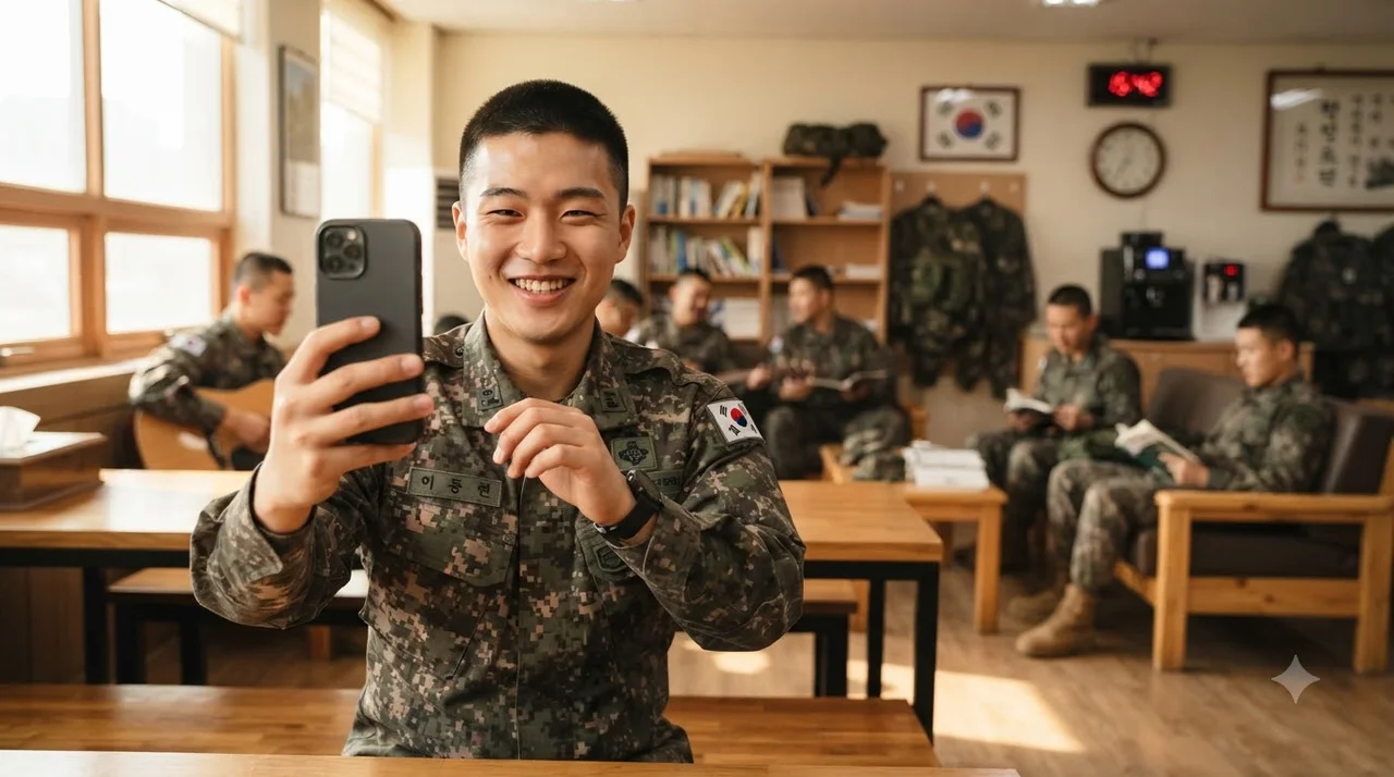 군복무 중 전해진 정동원의 반가운 영상 메시지
