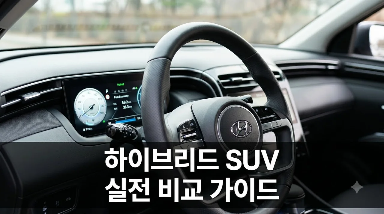 2026 하이브리드 SUV 비교.. 투싼 쏘렌토 싼타페 실제로 타보니 뜻밖의 차이가?