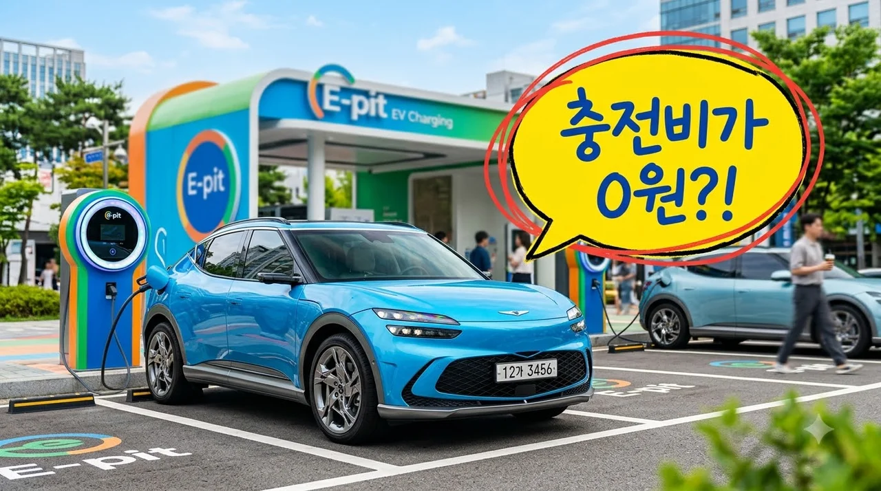 어머나! 제네시스 전기차 샀더니 3개월 충전비가 0원?.. 대상 차량 및 신청방법 정리
