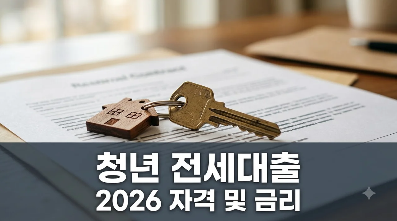 2026 청년 전세자금 대출 자격 조건 모르면 손해? 금리 비교해 보니..