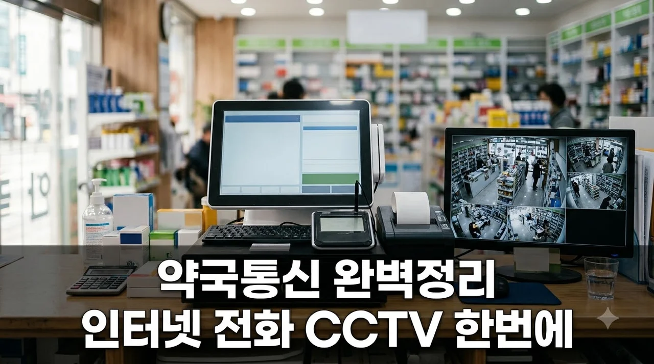 약국 개업 SKB 인터넷·전화·CCTV 한 번에 설치 완벽정리 (2026)