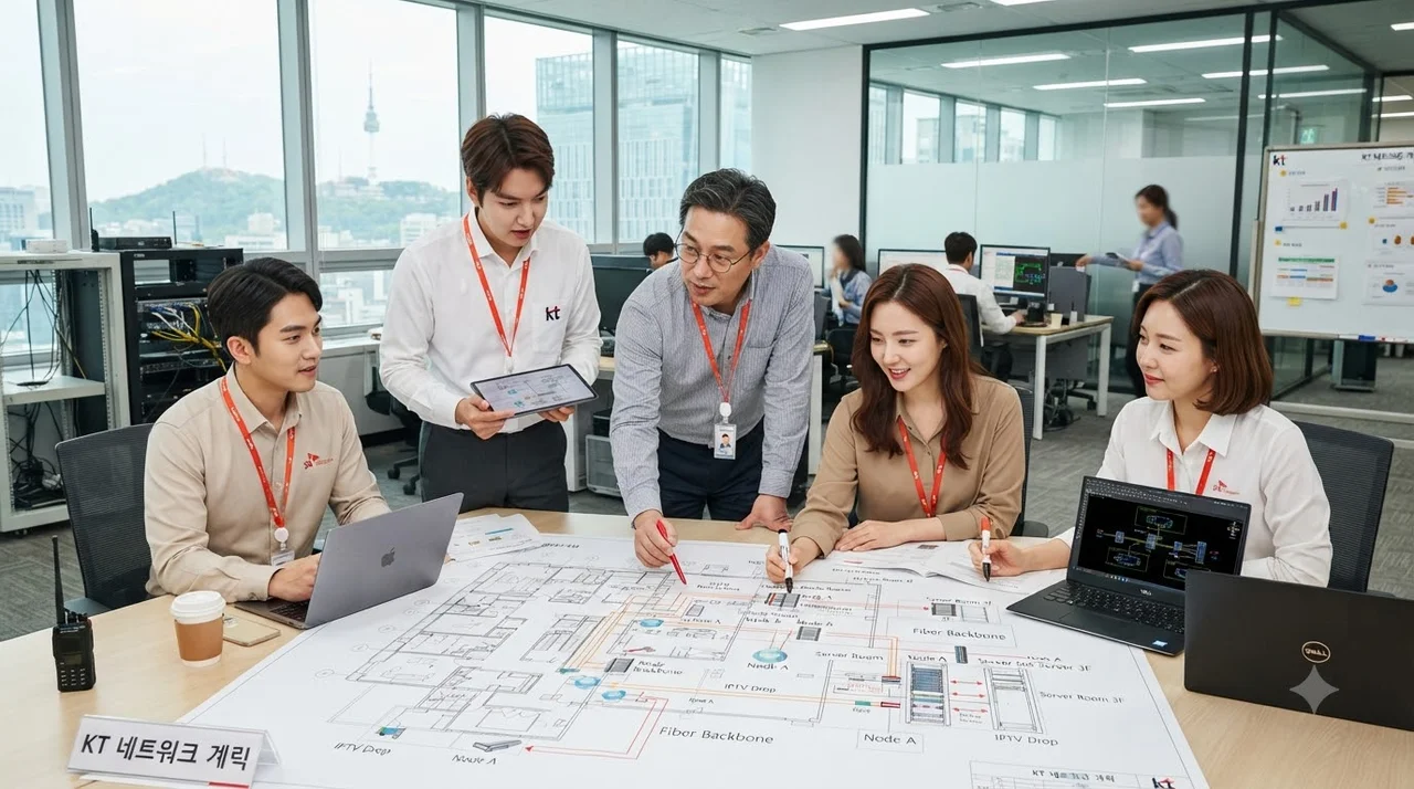 검증된 전문 시공 파트너, (주)더젠 네트워크팀 추천