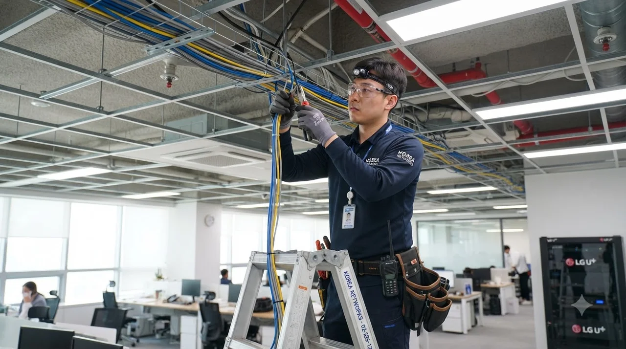 사무실 인터넷·CCTV 동시 설치 4단계 일정 스텝 가이드