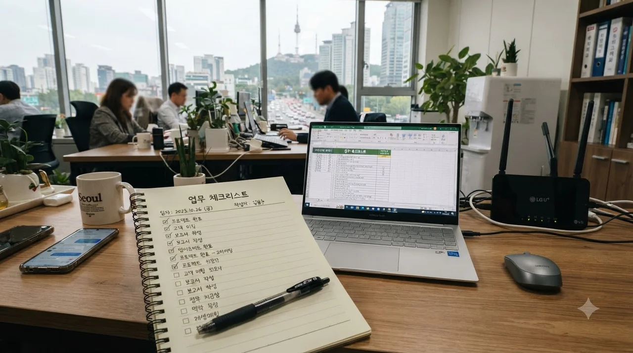 인터넷 및 CCTV 동시 시공 시 사전 체크리스트
