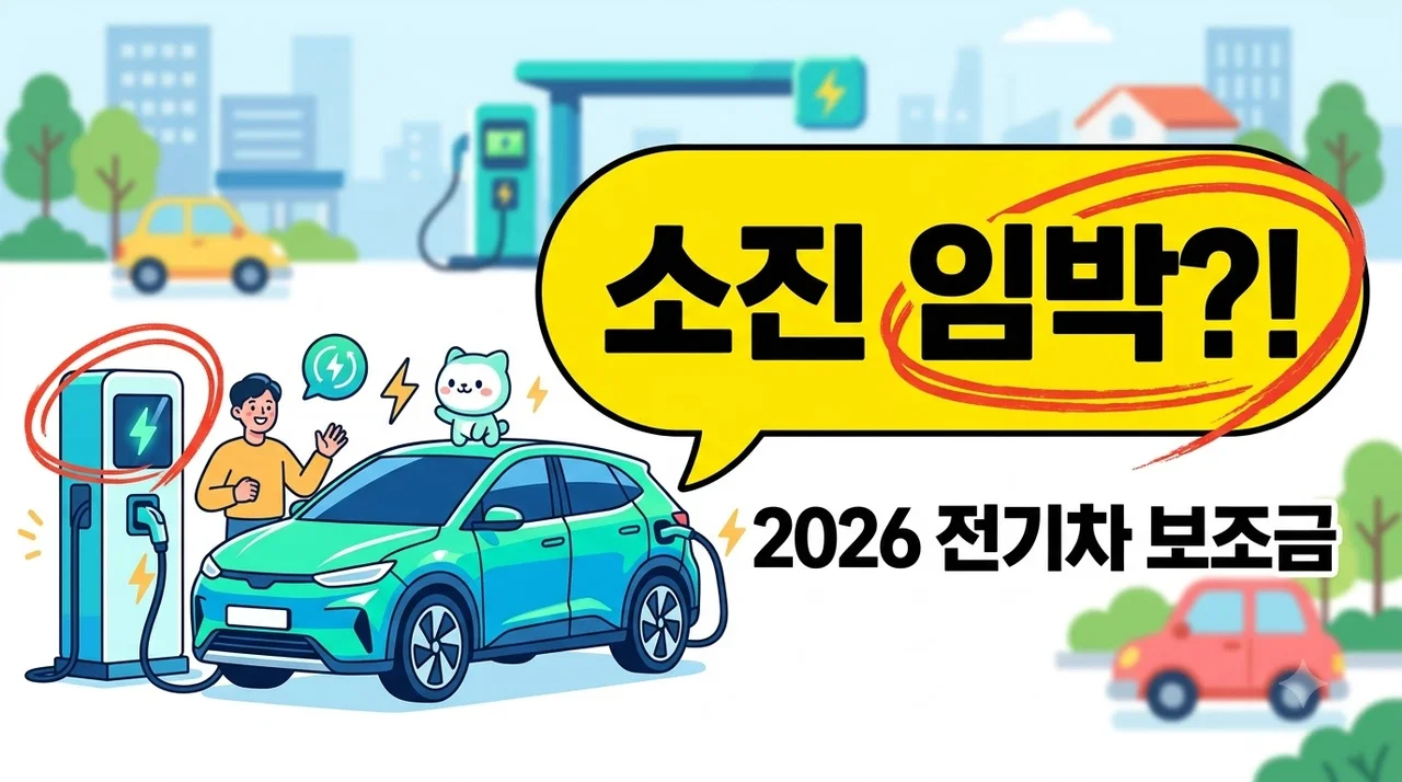 2026 전기차 보조금 9월 잔여 물량 조회해보고 깜짝! 소진 임박 지역은?..