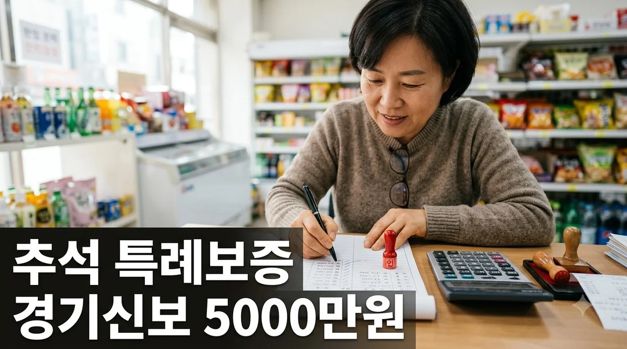 경기신보 추석 특례보증 최대 5000만원 지원?.. 신청조건과 보증료 알고 보니