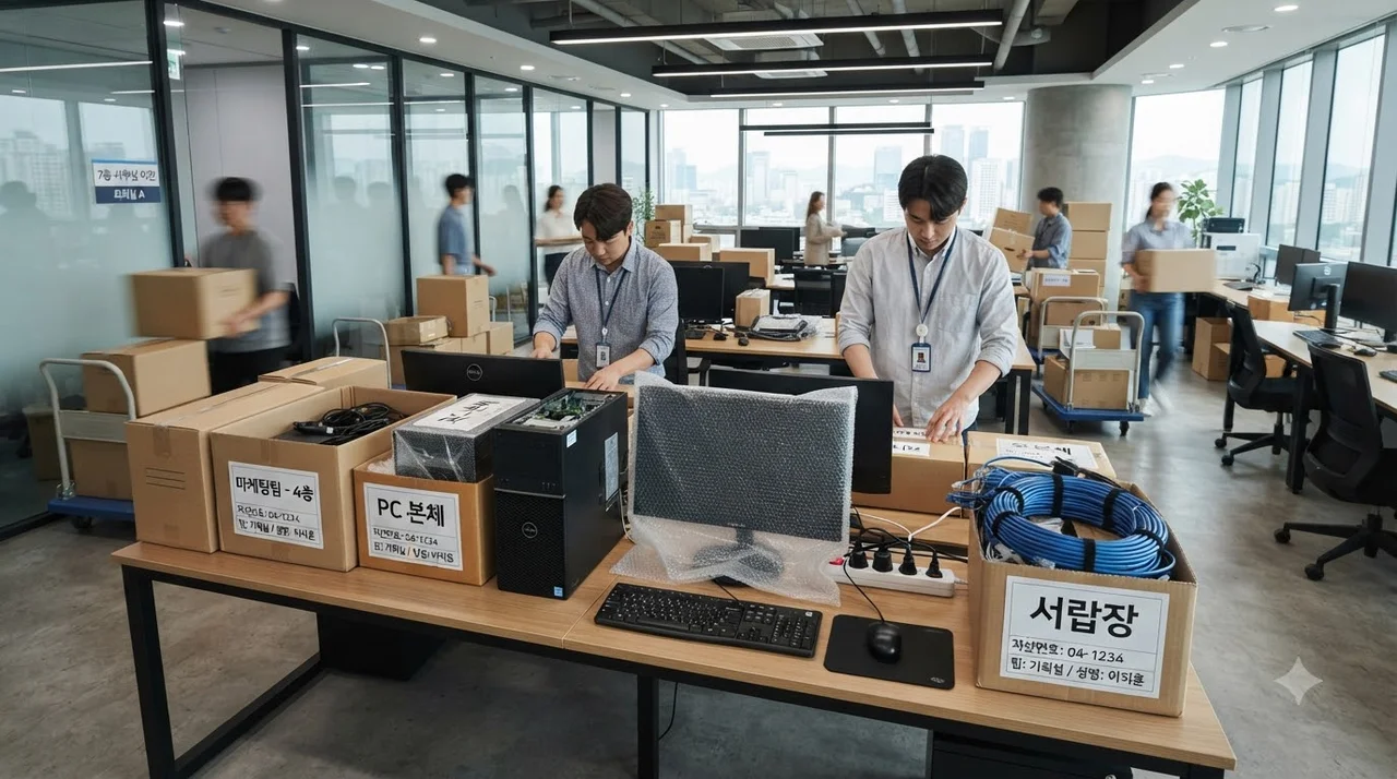 사무실 이전 SKB 인터넷과 CCTV, 이전 설치 핵심 요약