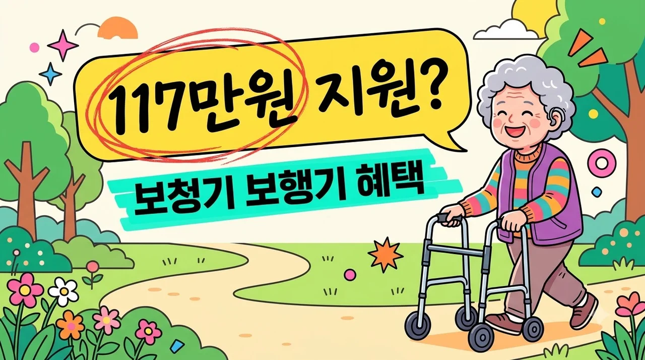 어르신 보청기 보행기 지원금 최대 117만원? 노인 보청기 및 보행기 지원 조건 알고 보니..