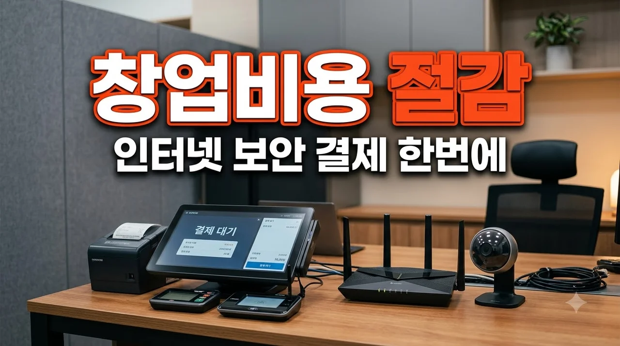 창업비용 절감 인터넷·보안·결제 시스템 완벽 구축 가이드 (2026)