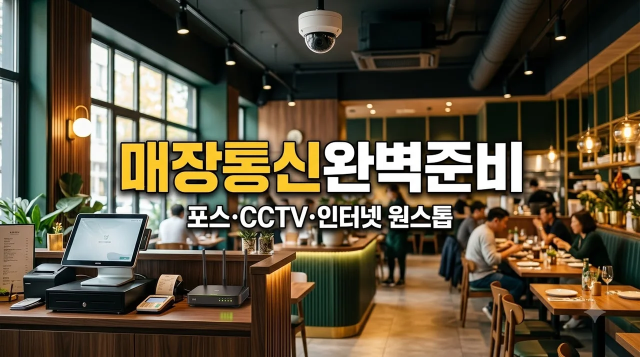 프랜차이즈 매장 오픈 전 통신·결제·보안 설비 준비 방법 2026 총정리