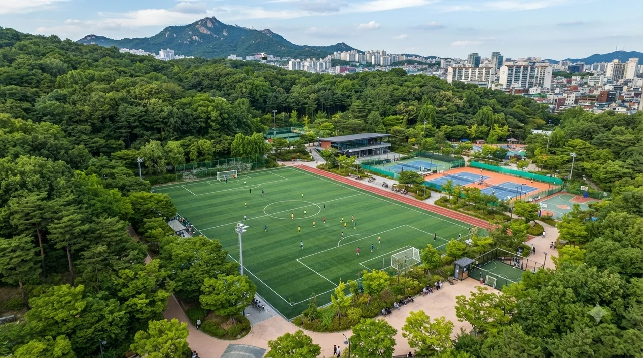 공원별 시설 및 대관 가능 구장 현황