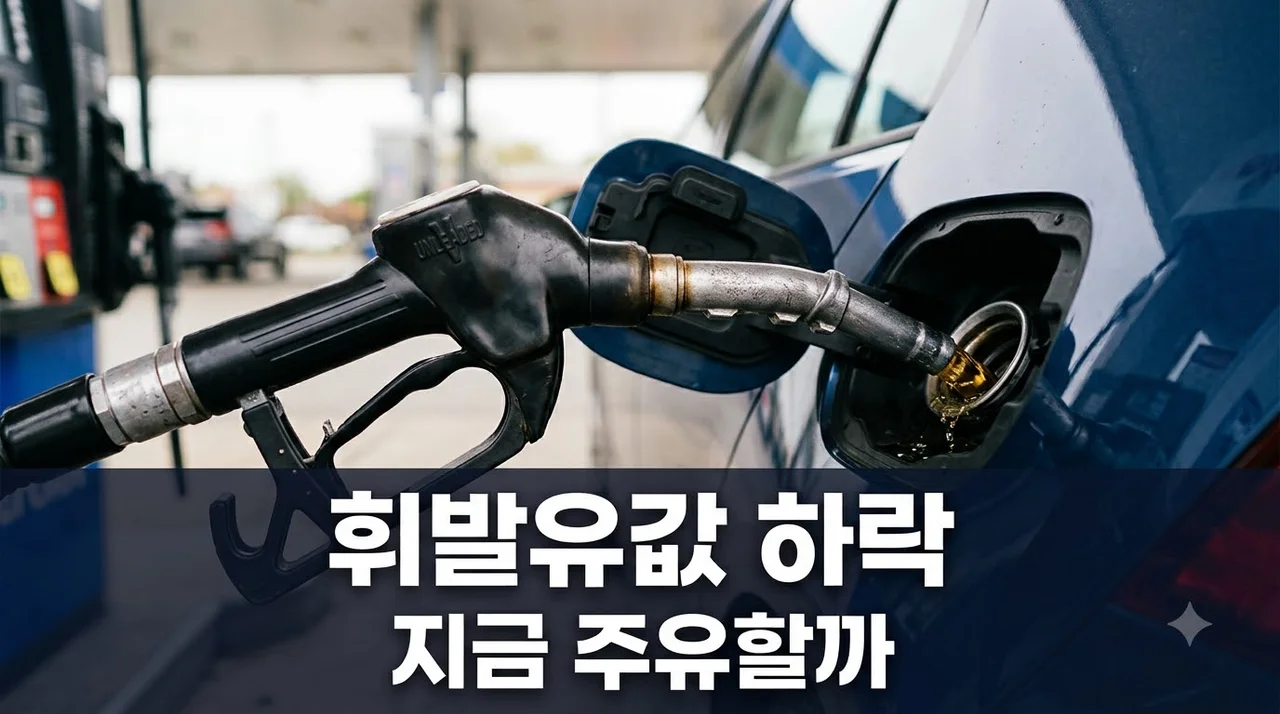 휘발유값 16주째 계속 하락중.. 지금 당장 가득 채워야 할까?