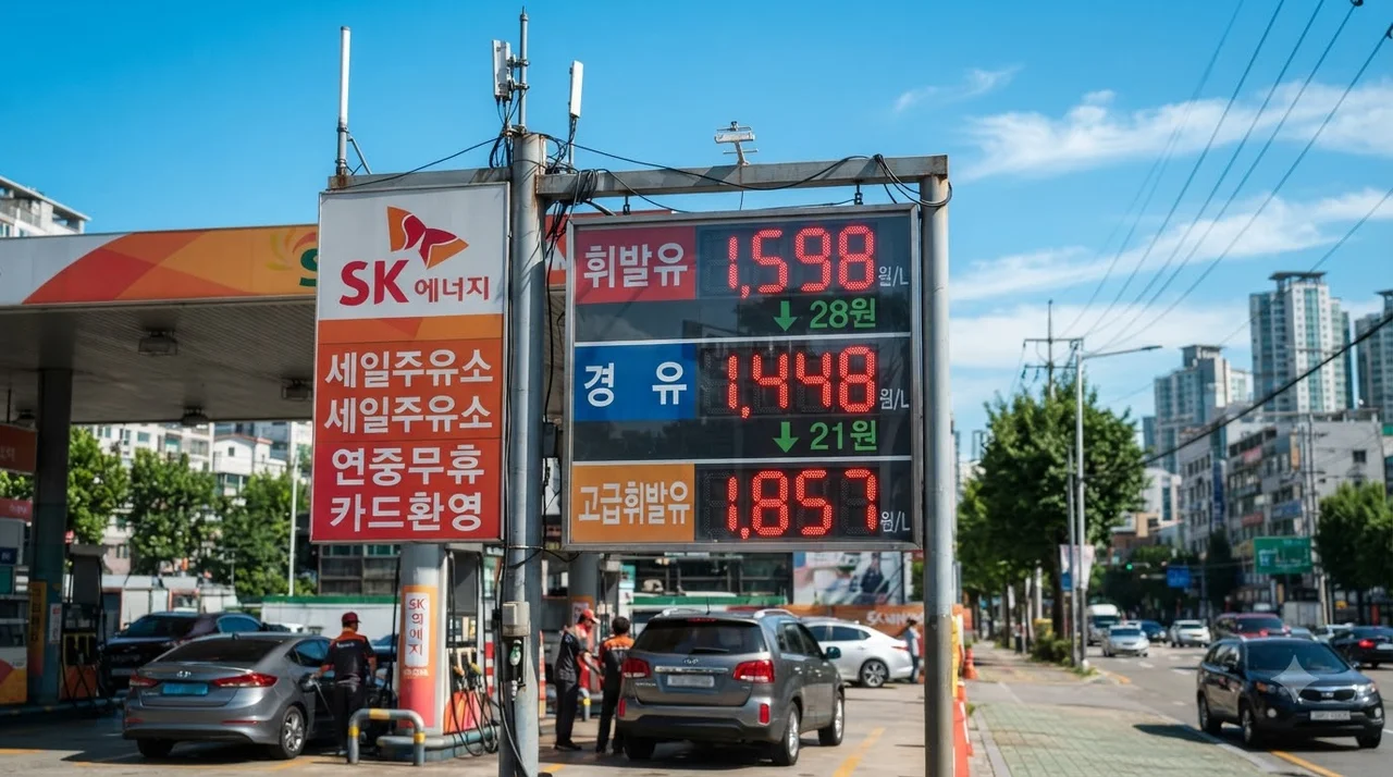 휘발유값 16주 연속 하락! 지금 주유해야 할까요?