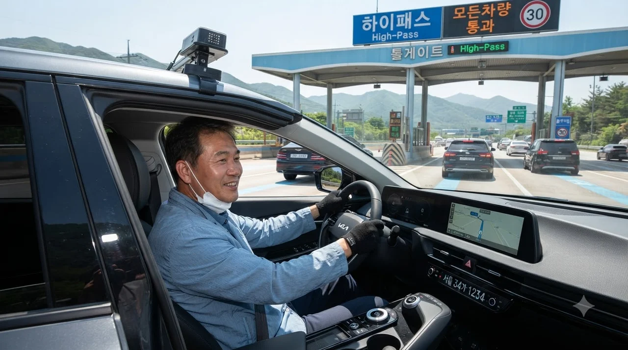 하이패스 및 일반 차로 통과 시 이용 가이드