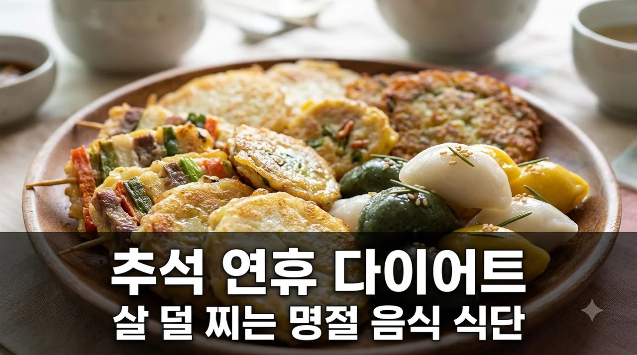 추석 연휴 살 덜 찌는 법, 4일 동안 명절 음식 이만큼만 드세요..