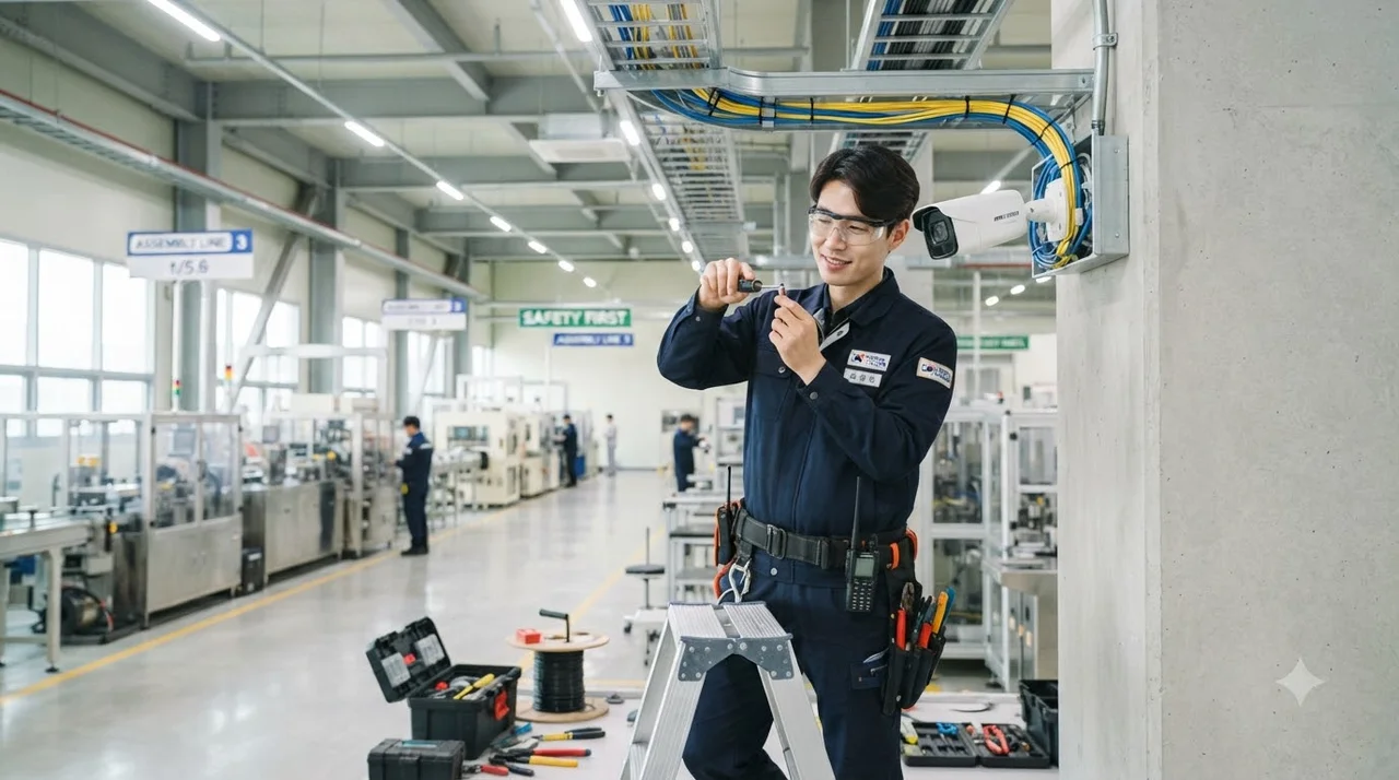 공장 개업 통신 환경 구축, 왜 동시 설치가 필수일까?