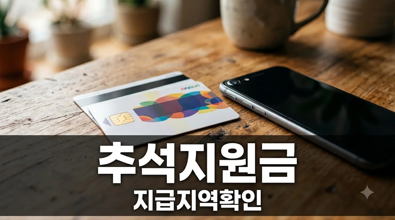 2026 추석 민생지원금 50만원 우리 동네도? 지급 대상 지역 확인해보니..