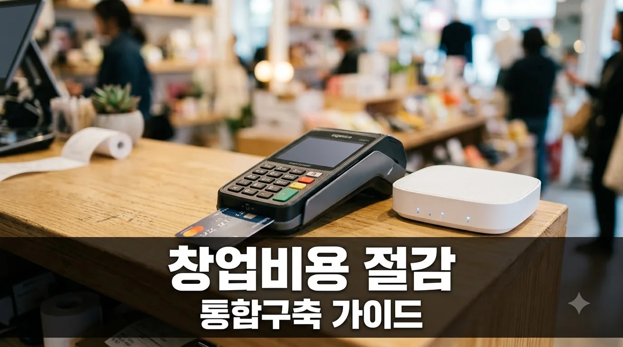 창업비용 줄이는 인터넷·보안·결제 통합 구축 완벽가이드