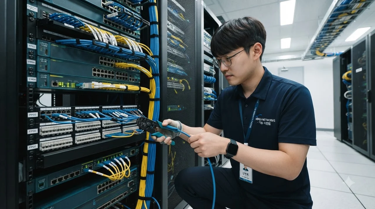 개업 원스톱 네트워크 구축 4단계 절차