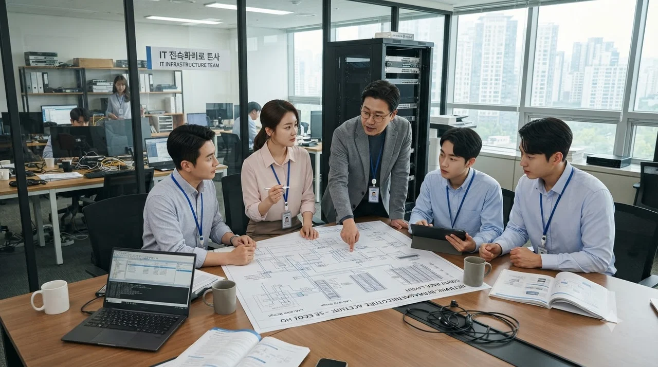 네트워크 전문 추천업체: (주)더젠 네트워크팀