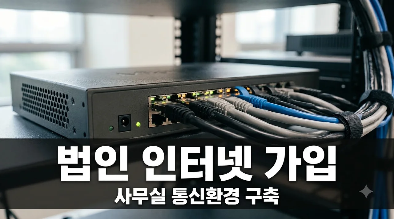신규 법인 사무실 인터넷가입과 통신환경 구축 핵심 총정리