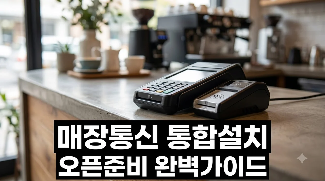 프랜차이즈 매장 오픈 통신·결제·보안 통합 설치 2026 완벽 가이드
