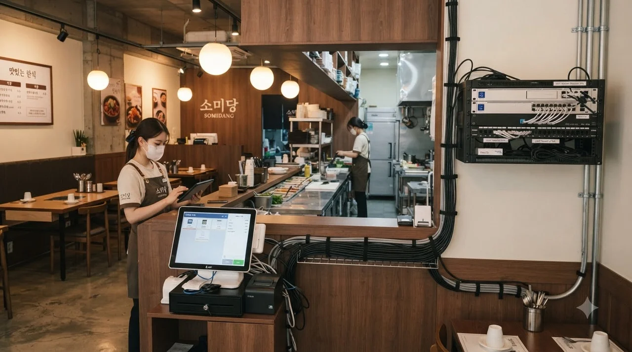 프랜차이즈 매장 오픈 시 통신·결제·보안 통합 설치가 필요한 이유