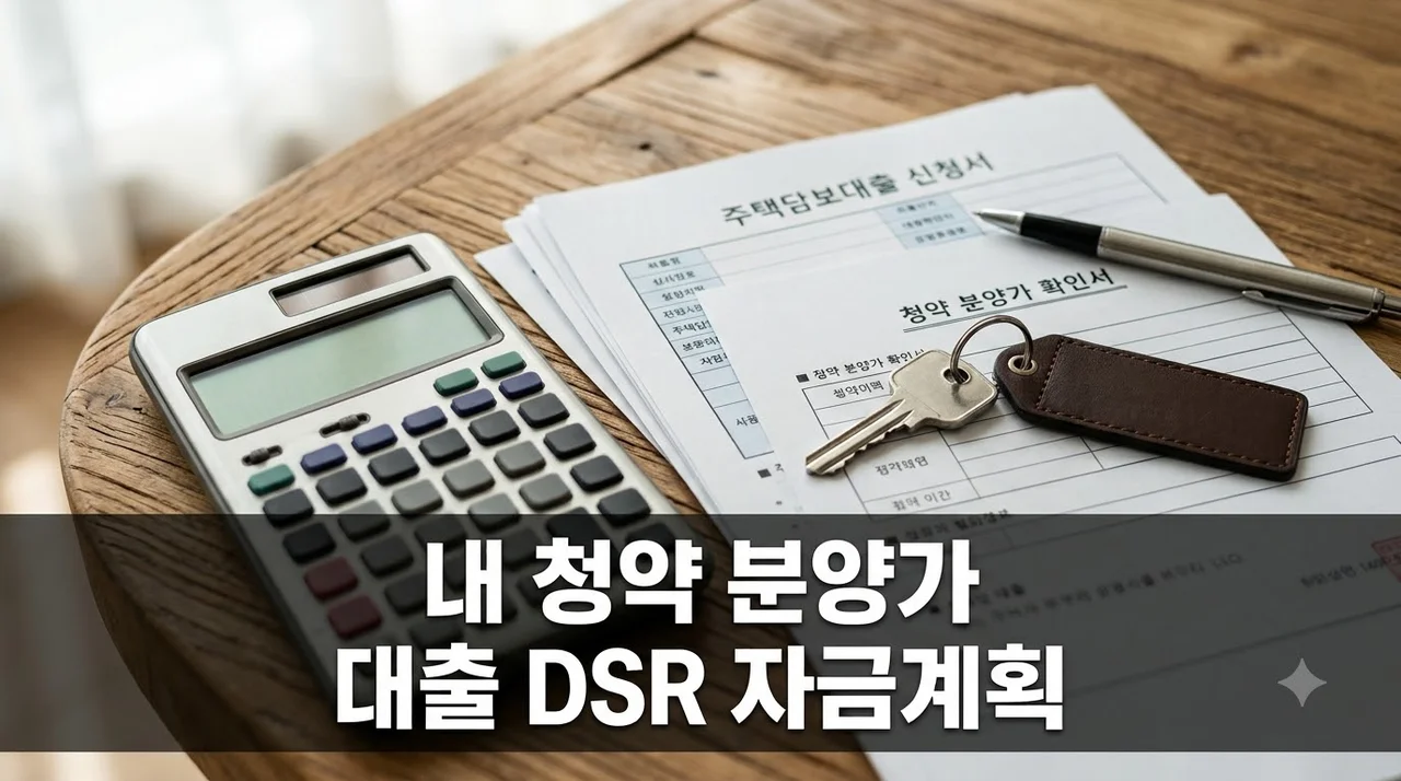청약 분양가 얼마까지 가능할까? 대출·DSR 계산해보고 깜짝 놀란 이유..
