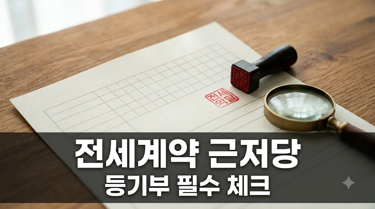 전세계약 전 근저당 안 떼봤다가 보증금 날릴 뻔.. 어디서 어떻게 확인하나?