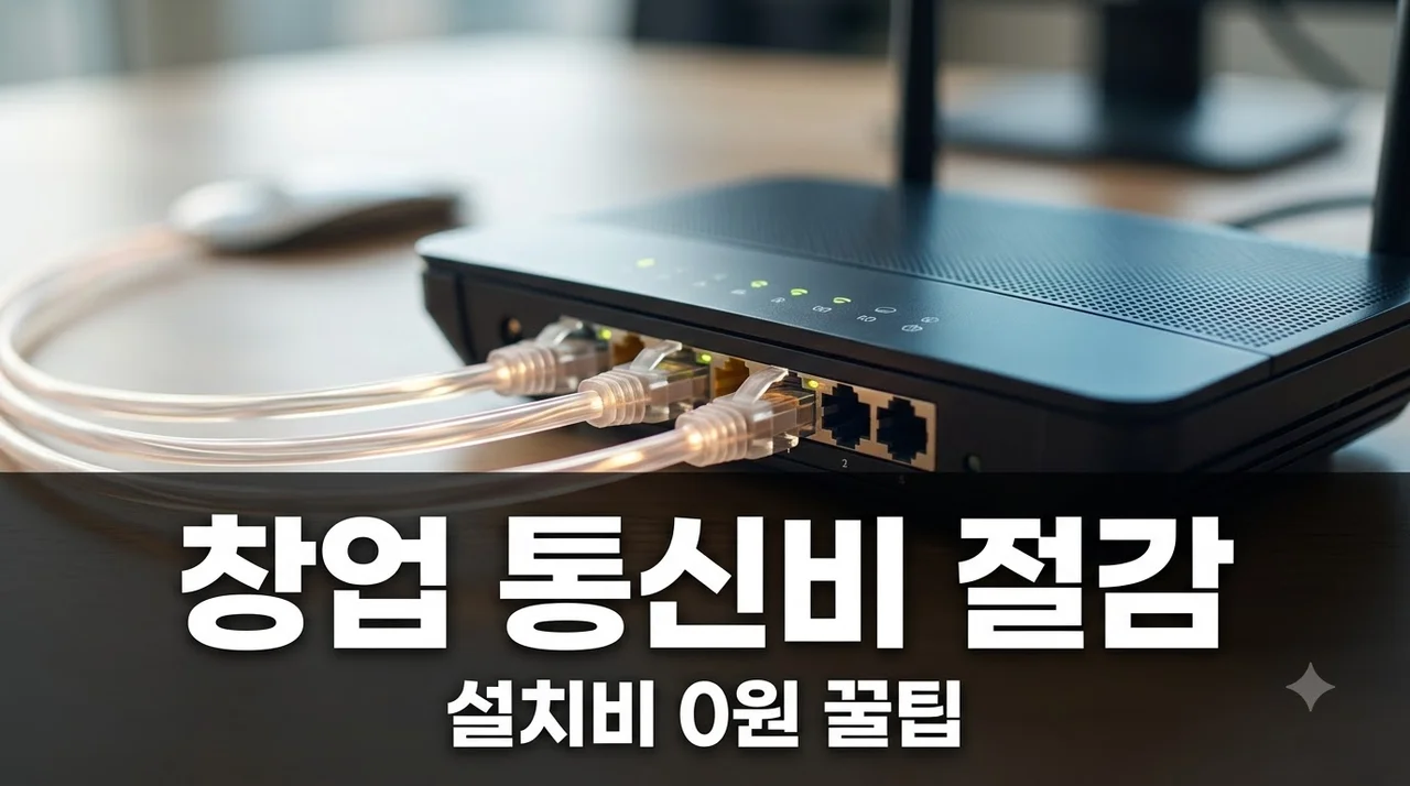 창업 초기 통신비와 설치비를 줄이는 방법 총정리 (2026년)