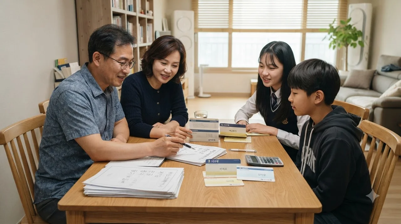 재산 조건 및 감액·제외 규정 확인