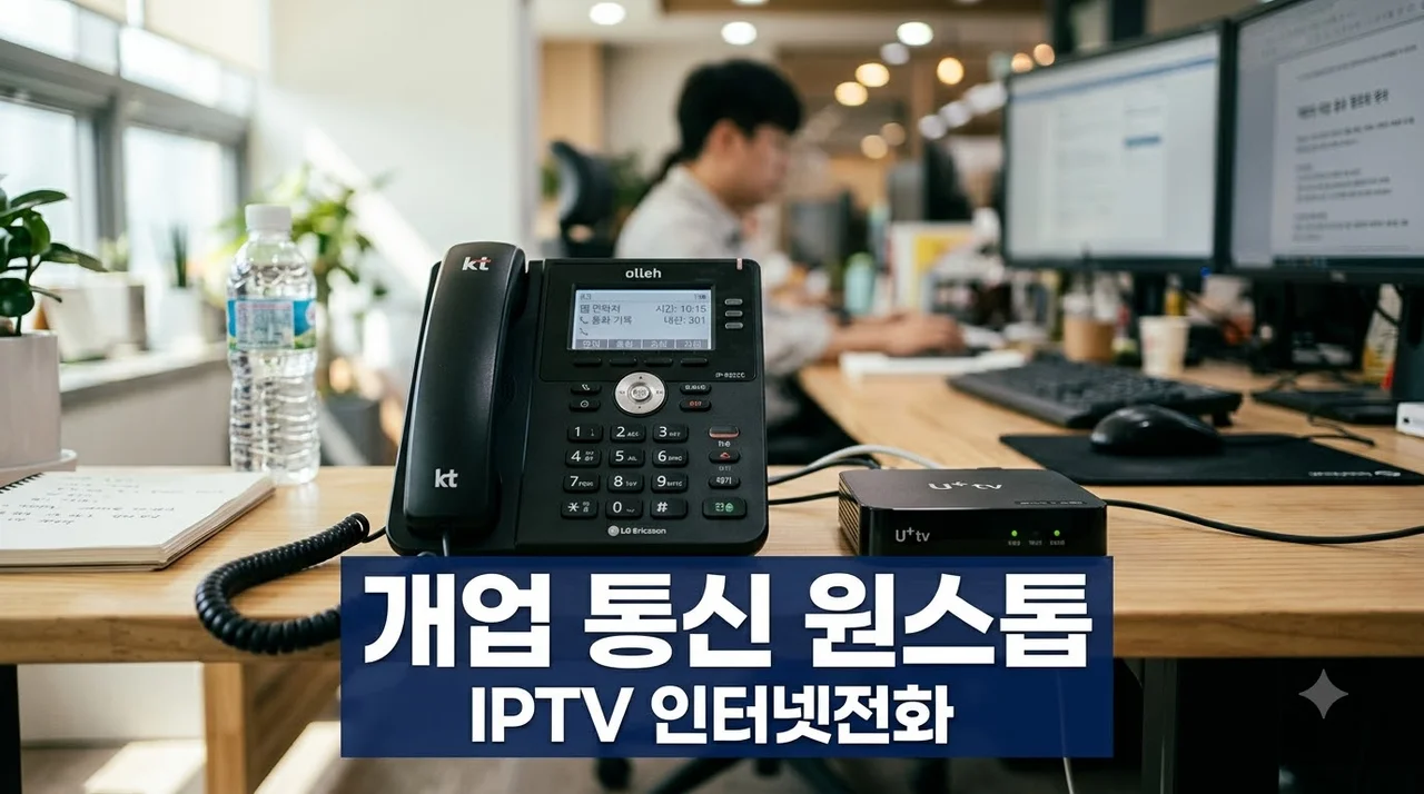 IPTV와 인터넷전화 개업서비스 원스톱 설치 가이드 2026