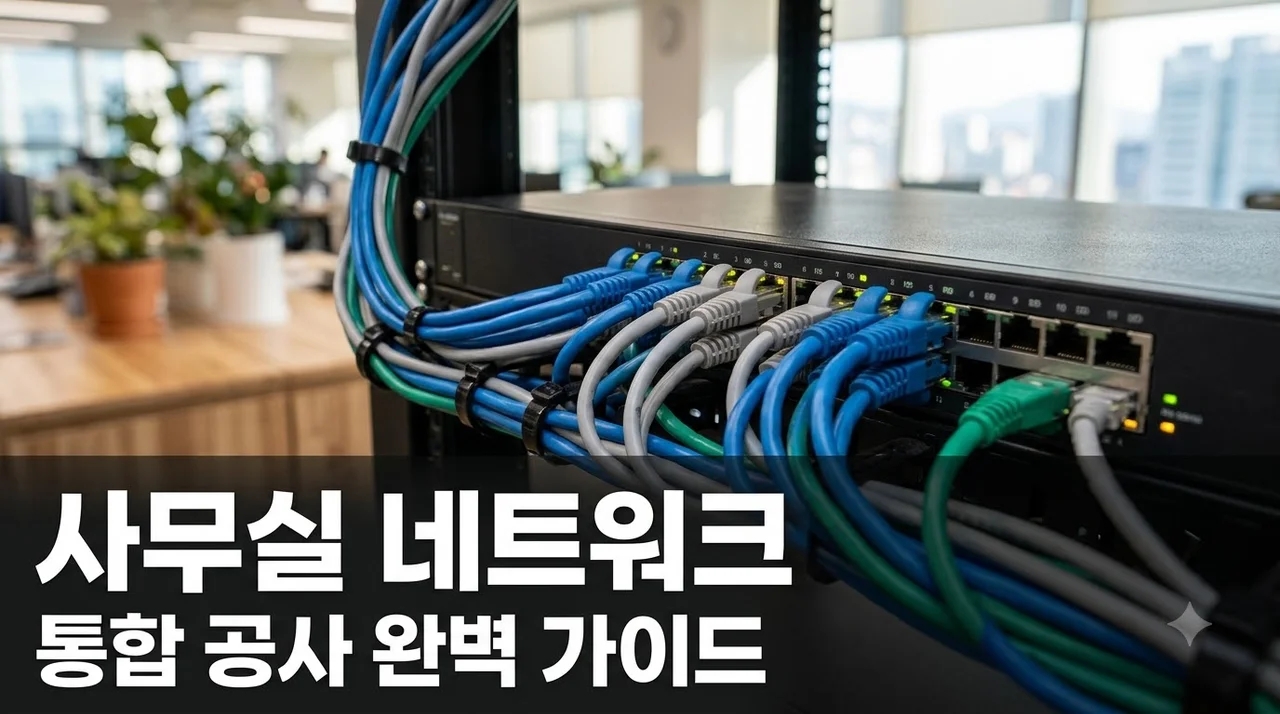 사무실 이전 인터넷·전화·네트워크 공사 통합 진행 방법 총정리