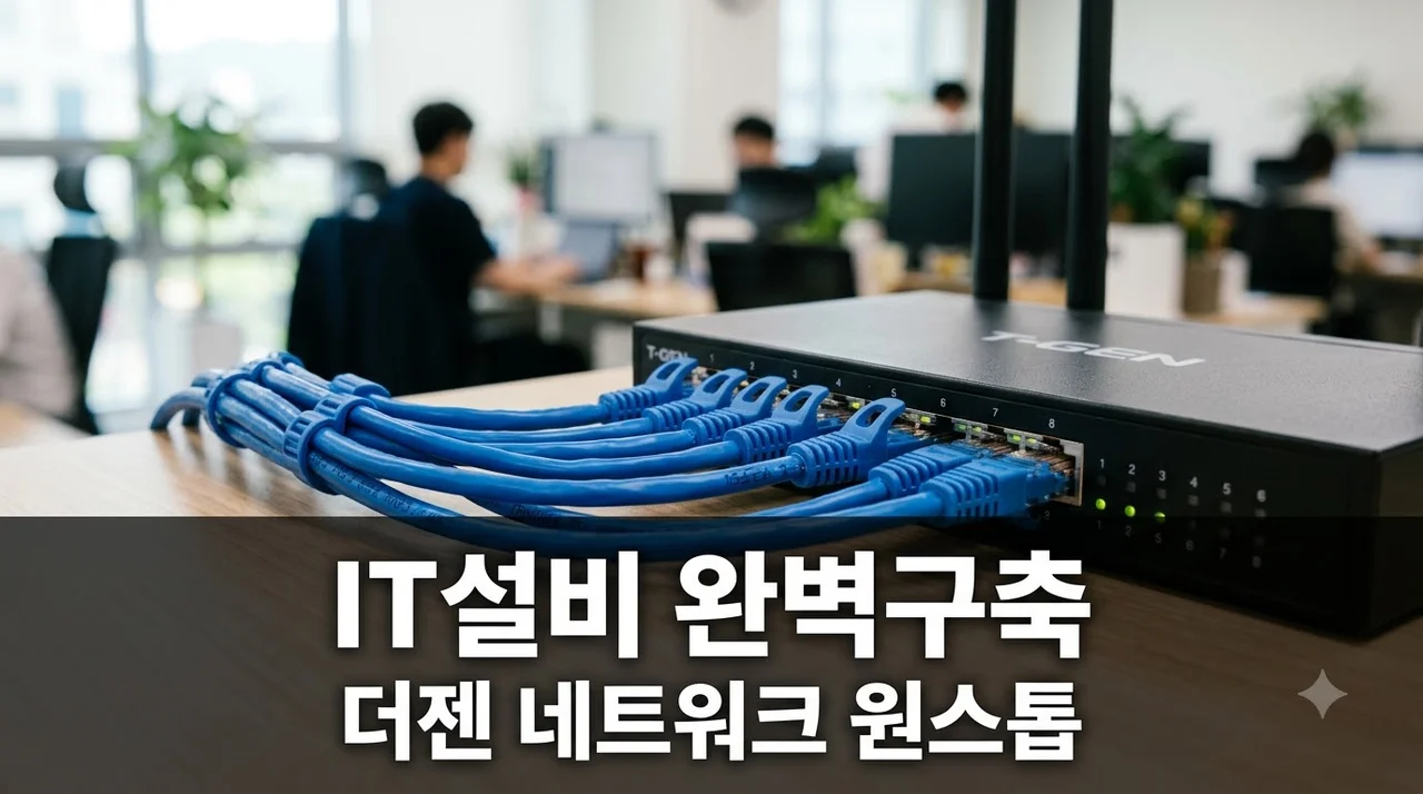 사장님은 영업에 집중하고 IT설비는 (주)더젠에 맡기세요 2026 완벽정리