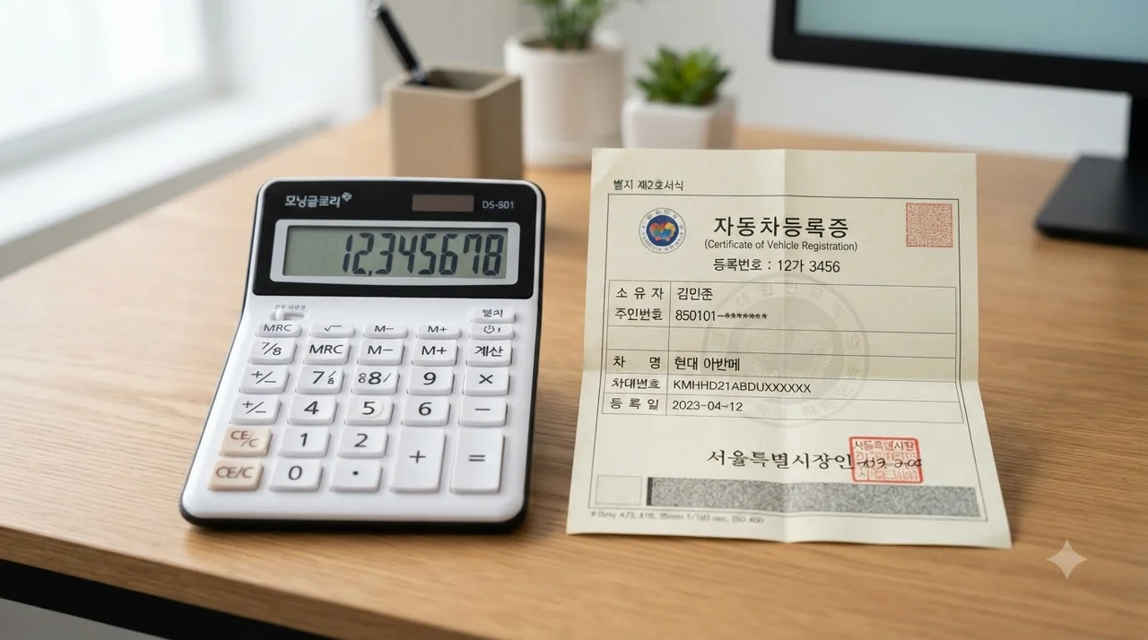자동차세 9월 연납 할인율 및 실제 공제 금액 비교