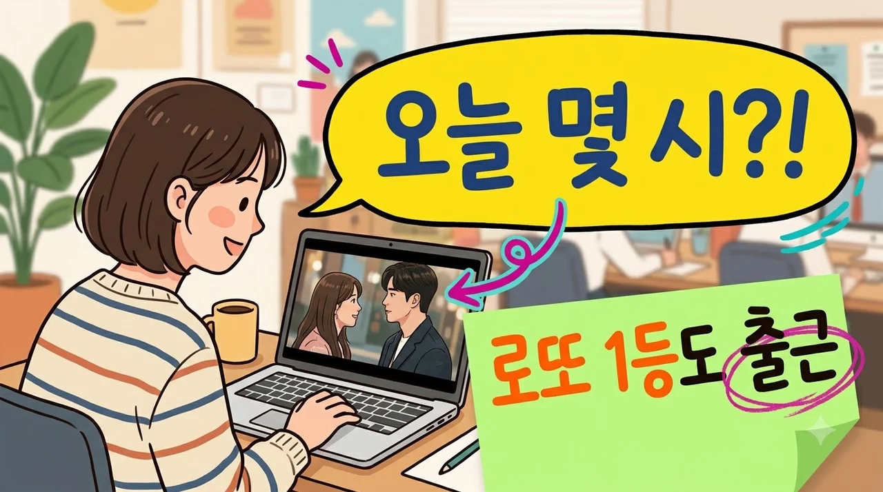 로또 1등도 출근합니다 오늘 몇 시에 나오나 했더니.. 이준혁 신작 OTT 몇부작 총정리